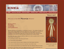 Tablet Screenshot of minmia.com.au